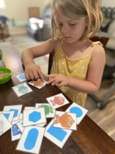 ella plays with the feed the shark printable game