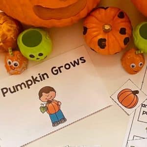 egg carton pumpkin craft