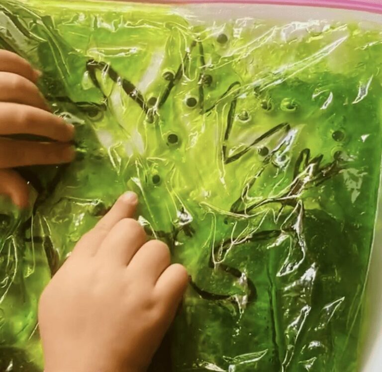 halloween sensory bag