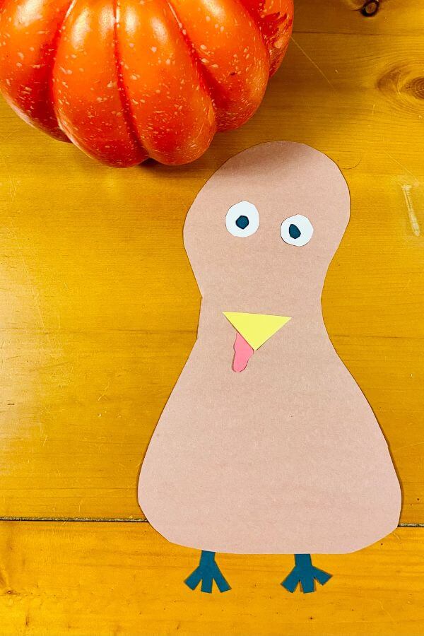 Construction paper turkey.