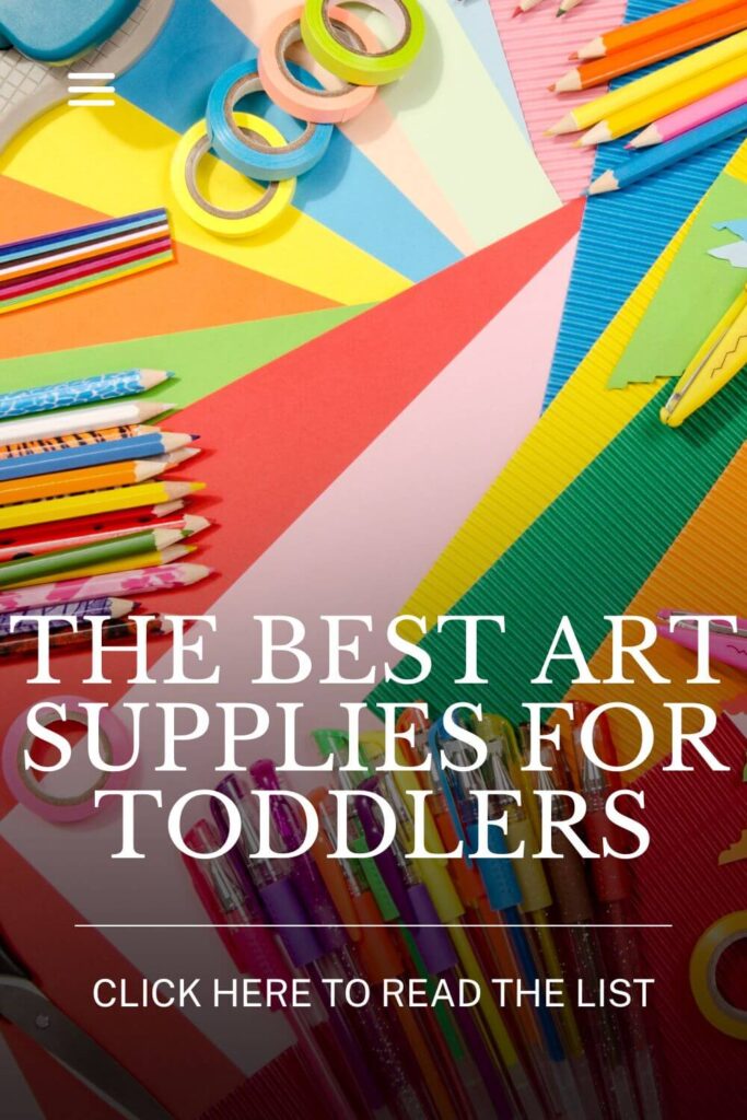 the best art supplies for toddlers