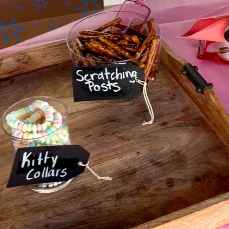 snacks for a cat themed birthday party