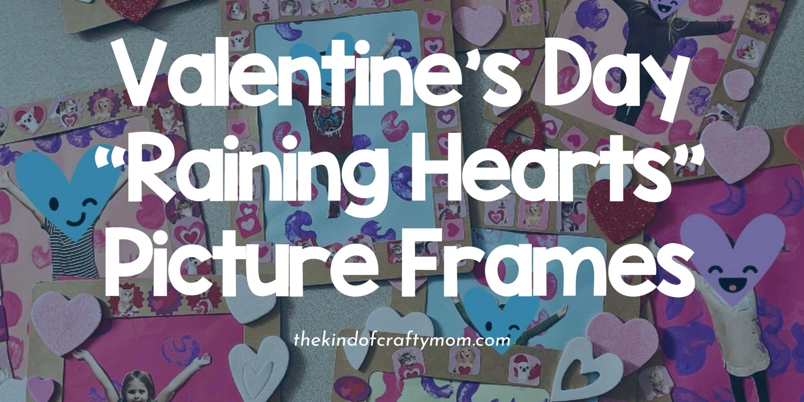 valentine's day raining hearts crafts