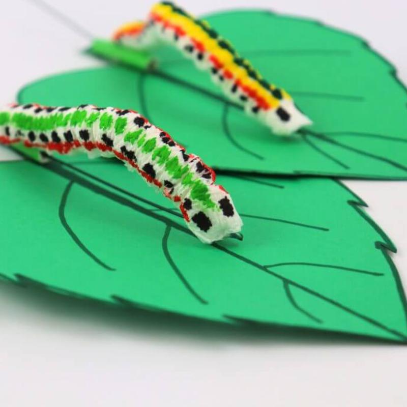 moving caterpillar craft