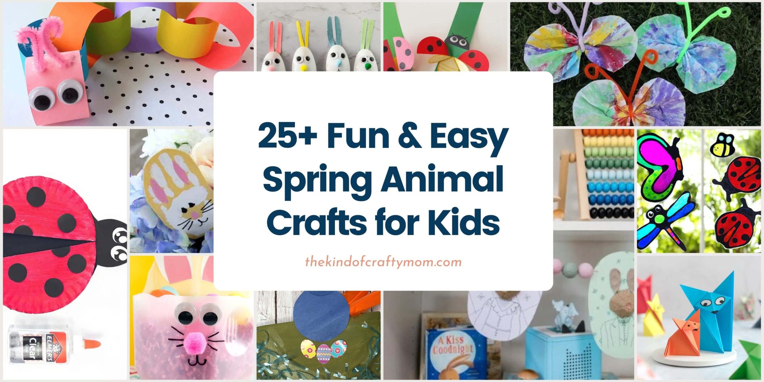 25+ spring animal crafts for kids