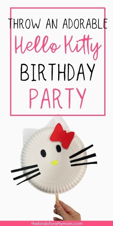 hello kitty birthday party pin