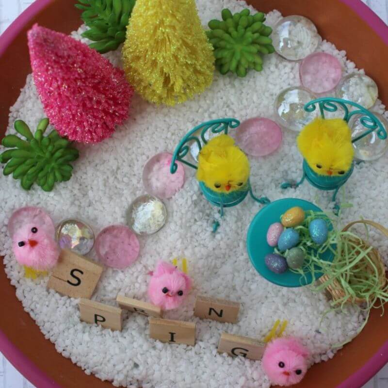 spring fairy garden craft