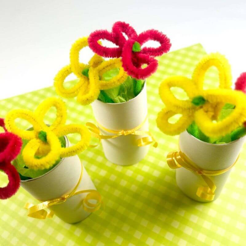 pipe cleaner flowers